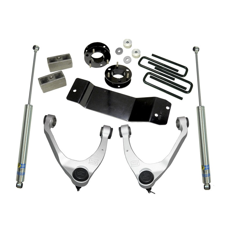 3.5″ Upper Ctrl Arm Kit-07-16 GM 1500 4WD w OE Cast Stl Ctrl Arms w Bil Rr Shcks 3700B