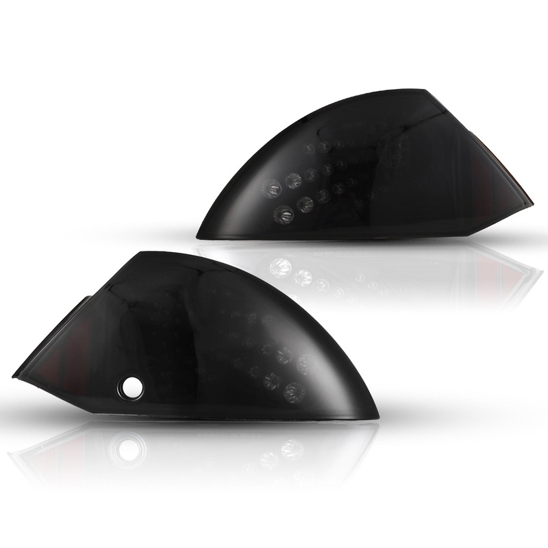 For 2000-2005 Mitsubishi Eclipse LED Tail Light – Black/Smoke