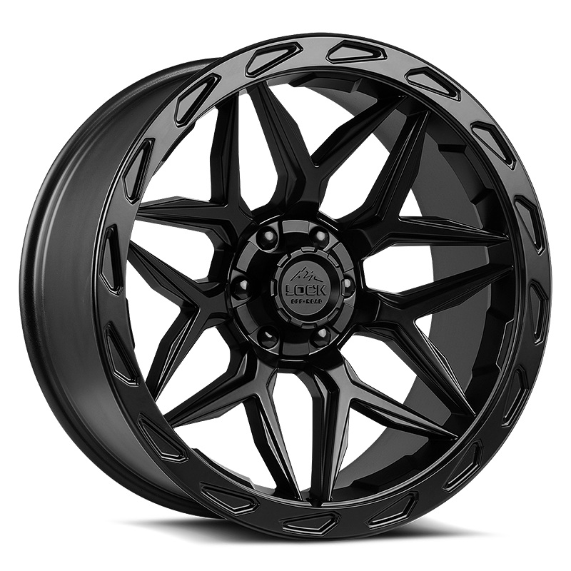 Lock Off-Road Matrix Wheel (Matte Black)