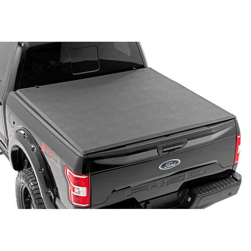 Soft Tri-Fold Bed Cover | 5’7″ Bed | Ford F-150 (15-20)/Raptor (17-20)