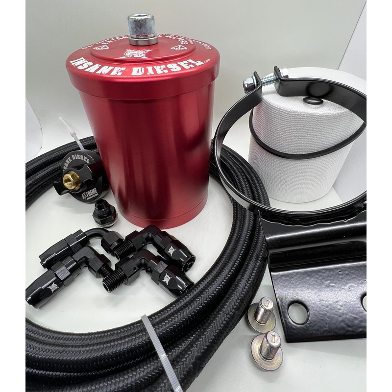 Duramax 6.6L Bypass Oil Filter Kit “Under the Hood” (2001-2019)