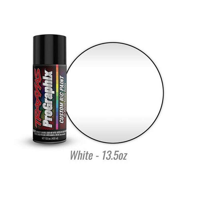 Traxxas body paint, white 13.5oz