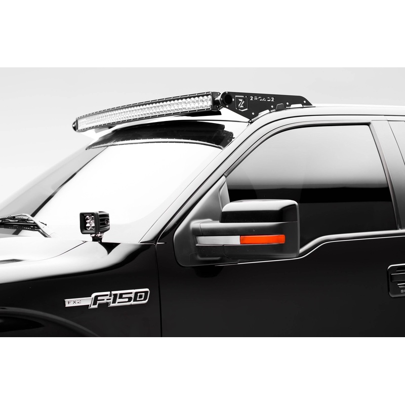 ZROADZ Z335721-KIT-C Black Mild Steel Front Roof LED Kit Fits 2009-2014 Ford F-150