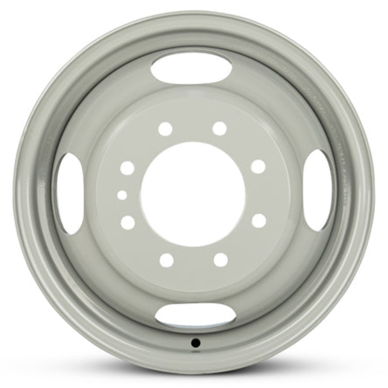 16×6 Road Roady RRW-3336 Grey 99-04 FORD DUALLY Steel Wheels 8×170 Set of 4 (Fits Stock Tire Sizing)