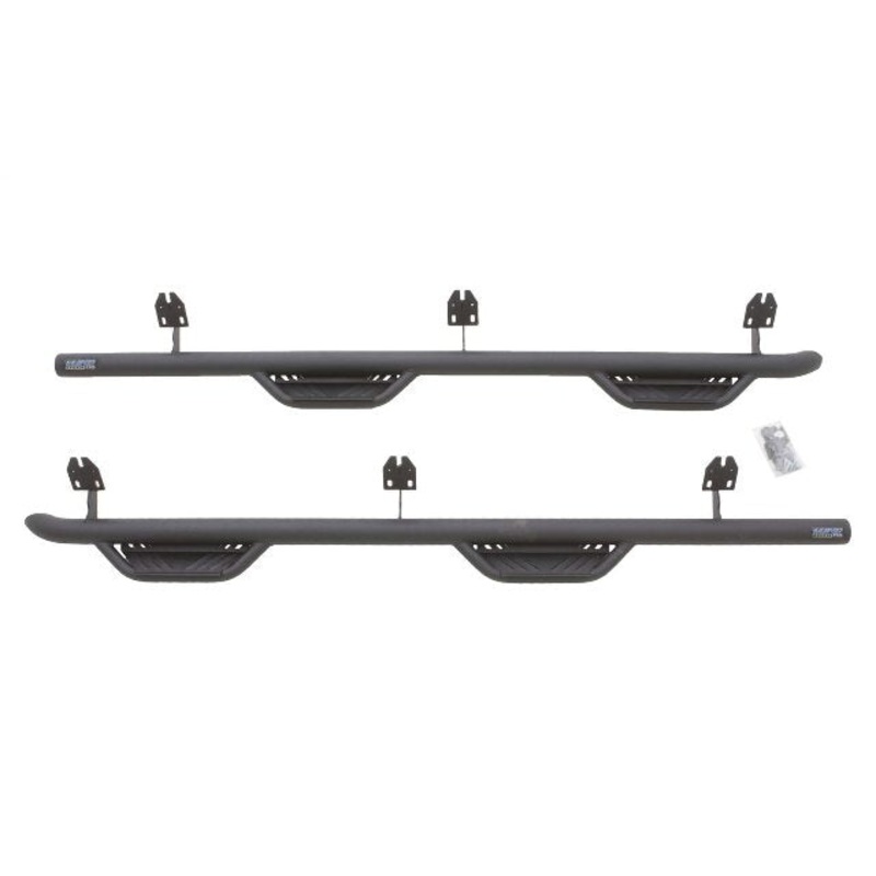 RealTruck Lund 34641358 Black Steel Terrain HX Step Nerf Bars Compatible with .5 Dodge Ram 1500,  Ram 2500/3500 Crew Cab 2010-2018