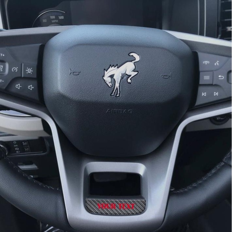 Tufskinz Steering Wheel Insert Accent Trim for Ford Bronco (2021-2024)
