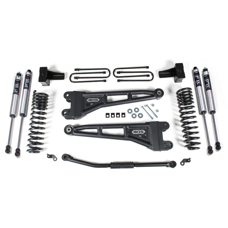 BDS – 2.5 Inch Lift Kit w/ Radius Arm | Ford F250/F350 Super Duty (11-16) 4WD | Diesel