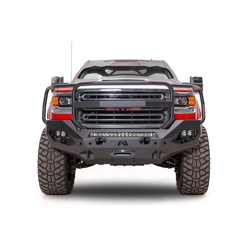 Fab Fours GM15-X2850-1 Matrix Front Bumper Fits Sierra 2500 HD Sierra 3500 HD
