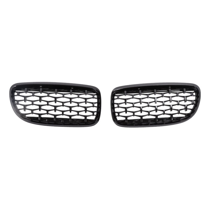 2009-2013 BMW 3-Series Diamond Kidney Grilles | E90/E91/E92/E93 | LCI