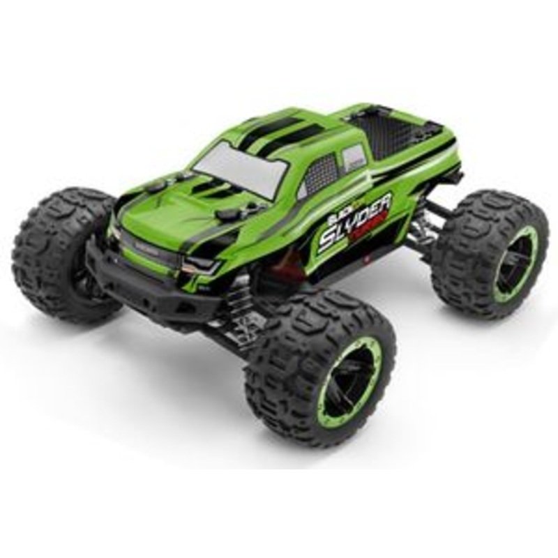 BlackZon Slyder MT Turbo 1/16 4WD RTR 2S Brushless – Green