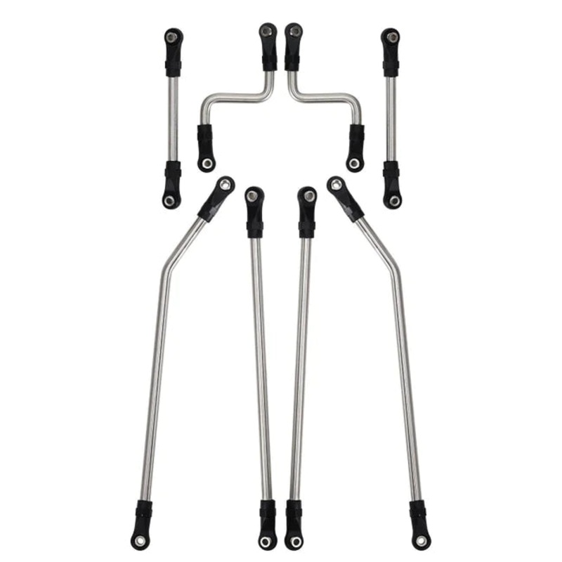 INJORA LCG Carbon Fiber Chassis Kit Frame Girder For 1/10 Axial SCX10 & SCX10 II