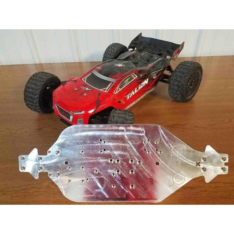 JBIRC Solid Aluminum 6061-T651 Chassis for Arrma (V3-V4) 6s Talion
