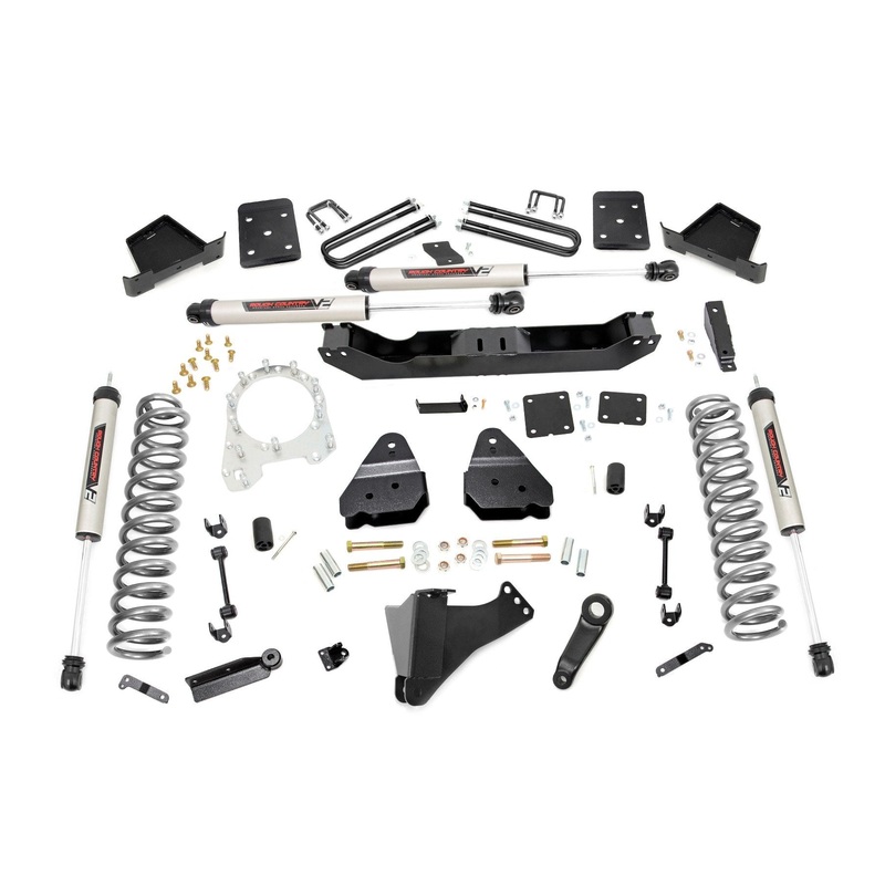 Rough Country 6 Inch Lift Kit OVLDS V2 Fits Ford F-350 4WD 2017-2022