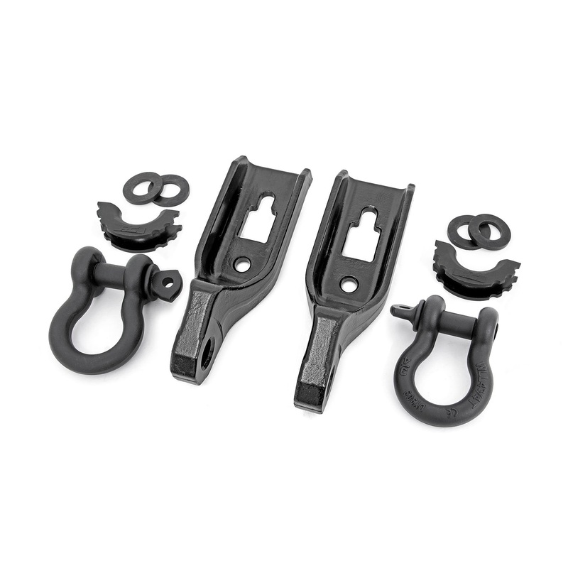 Tow Hook Brackets | D-Ring Combo | Ford F-150 2WD/4WD (2009-2020)