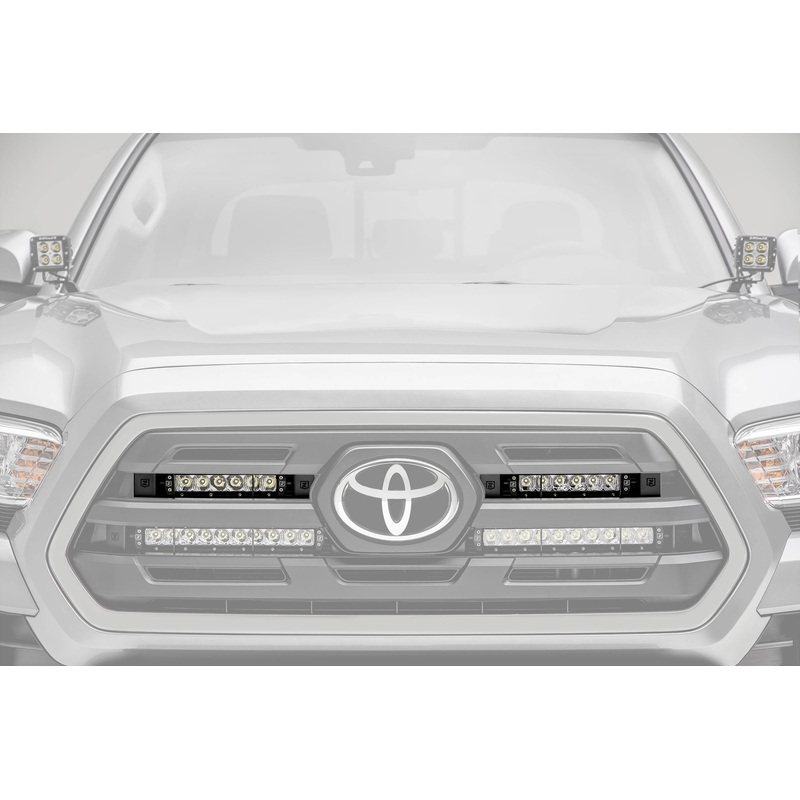 ZROADZ Z419511-KIT Black Stainless Steel OEM Grille LED Kit Fits 2018-2019 Toyota Tacoma