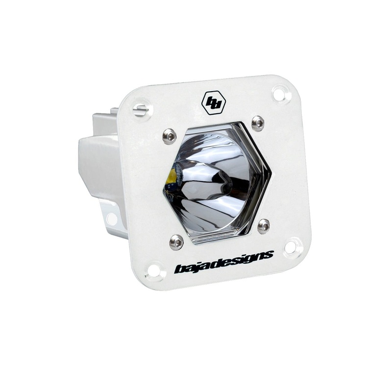 BAJA DESIGNS S1 White Flush Mount Auxiliary LED Light Pod Single – Universal