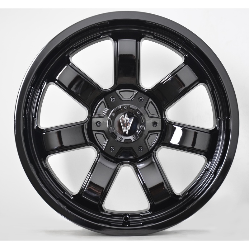 Ram HD 2500 Waldoch Rebel 20X9 All Black Glossy 8X165.1, 200908165.1GB