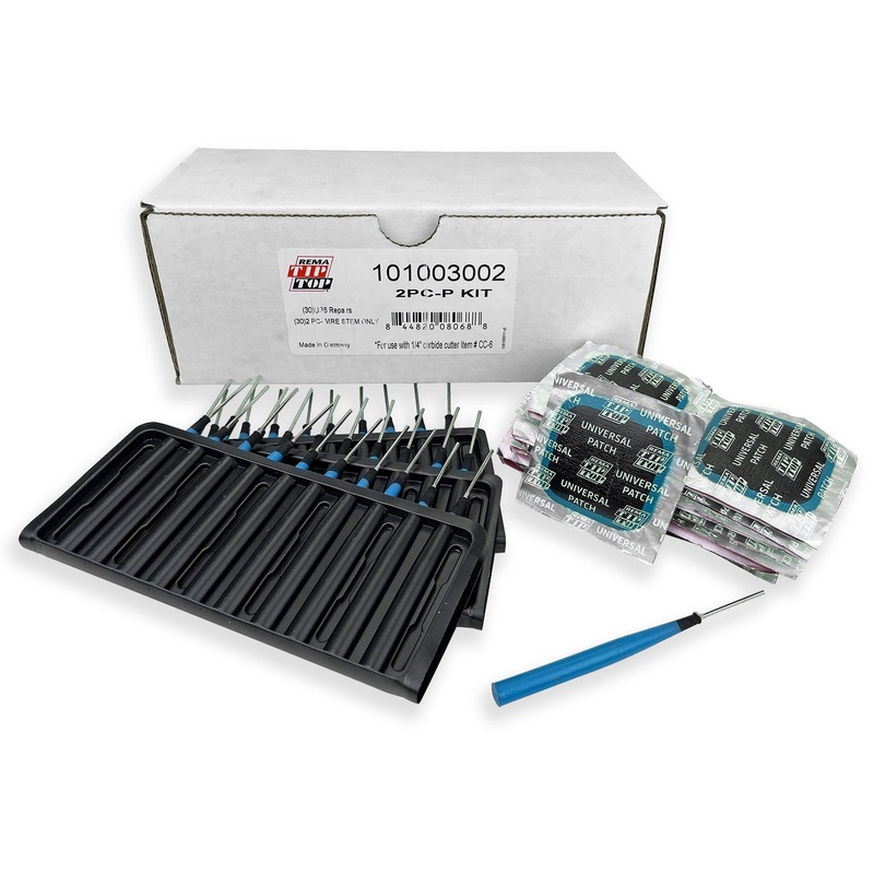 Rema 2PC-P KIT 2-Piece Repair Kit for Nail Hole Tire Repairs – Available for Light Truck or Passenger Vehicles