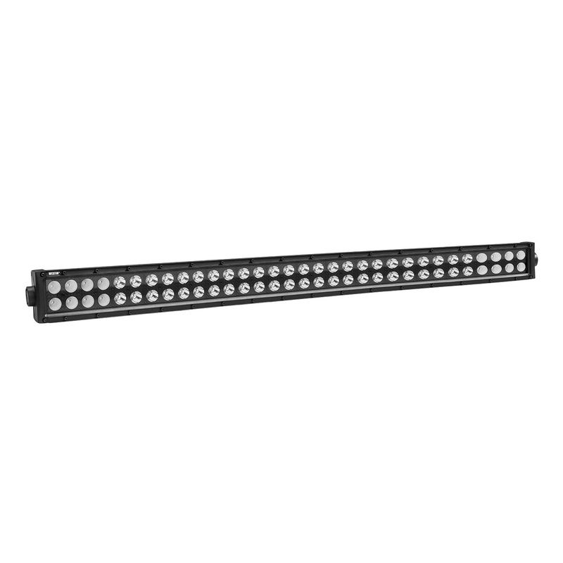 Westin 09-12212-60C B-Force Black Face 30 inch Double Row LED Light Bar with Combo Beam