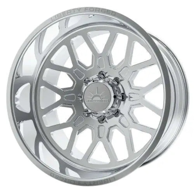 24×14 Liberty Forged LBTYC29 – 8×170 Lug Pattern – Polished (Set of 4) (On the way!)