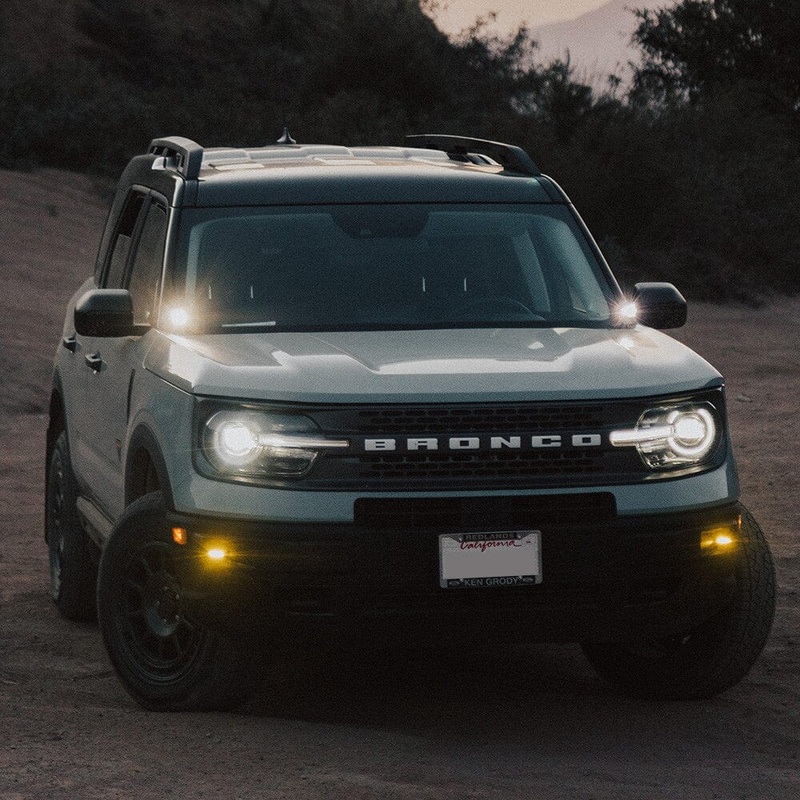 BAJA DESIGNS 2021-2024 Ford Bronco Sport S1 A-Pillar LED Light Kit