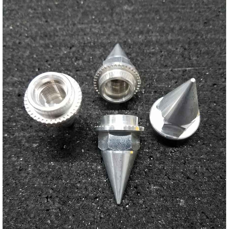 JBIRC 17mm Spiked Wheel Nuts to Fit 24mm Adapters to Rovan (4pc Set