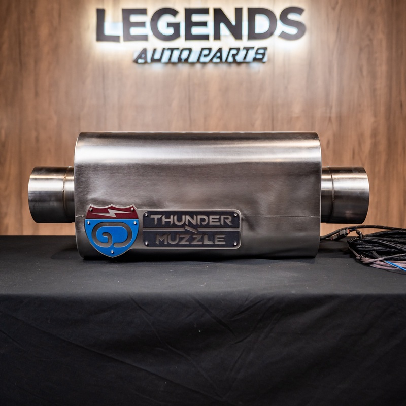 Universal 5 inch Thunder Muzzle Electronic Diesel Muffler