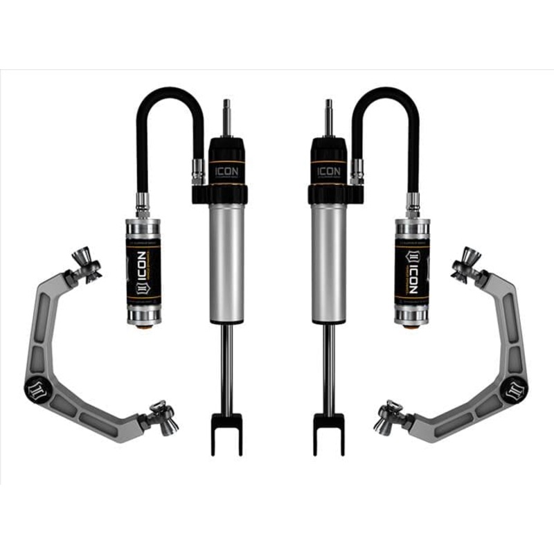 ICON 2020-2024 GM HD 0-2″ RR Shock System w/ Billet Upper Control Arm