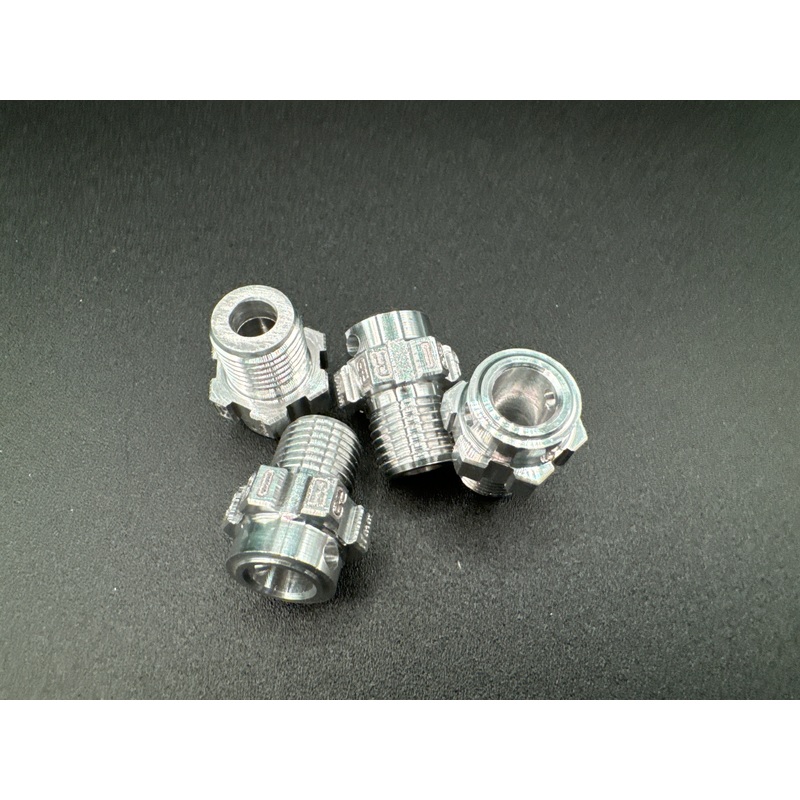 JBIRC 17mm (+5mm) Wheel Hub Adapter Fits Traxxas Sledge (4pc Set)