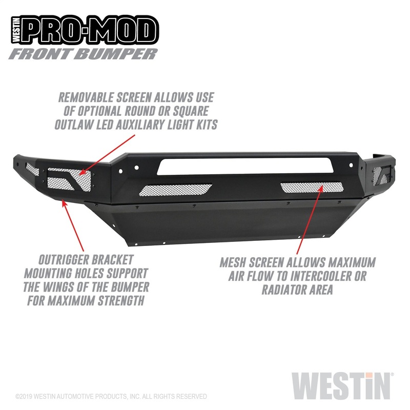 Pro-Mod Front Bumper 58-41025