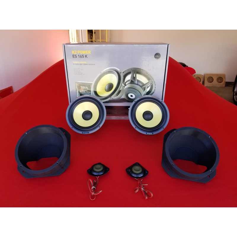 Scuderia Audio – 812 Premium Component Speakers Upgrade