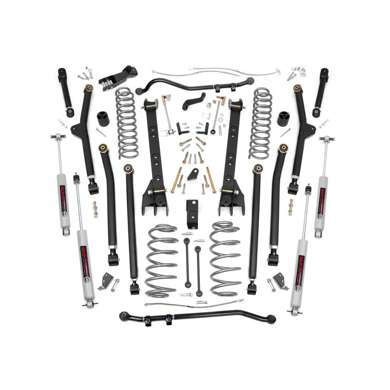 6 Inch Lift Kit | Long Arm | Jeep Wrangler Unlimited 4WD (2004-2006)