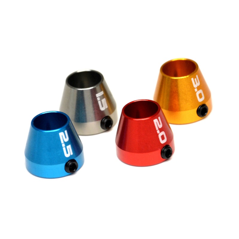 MIP Hex ID Collar Set, Metric 1.5MM, 2.0MM, 2.5MM and 3.0MM