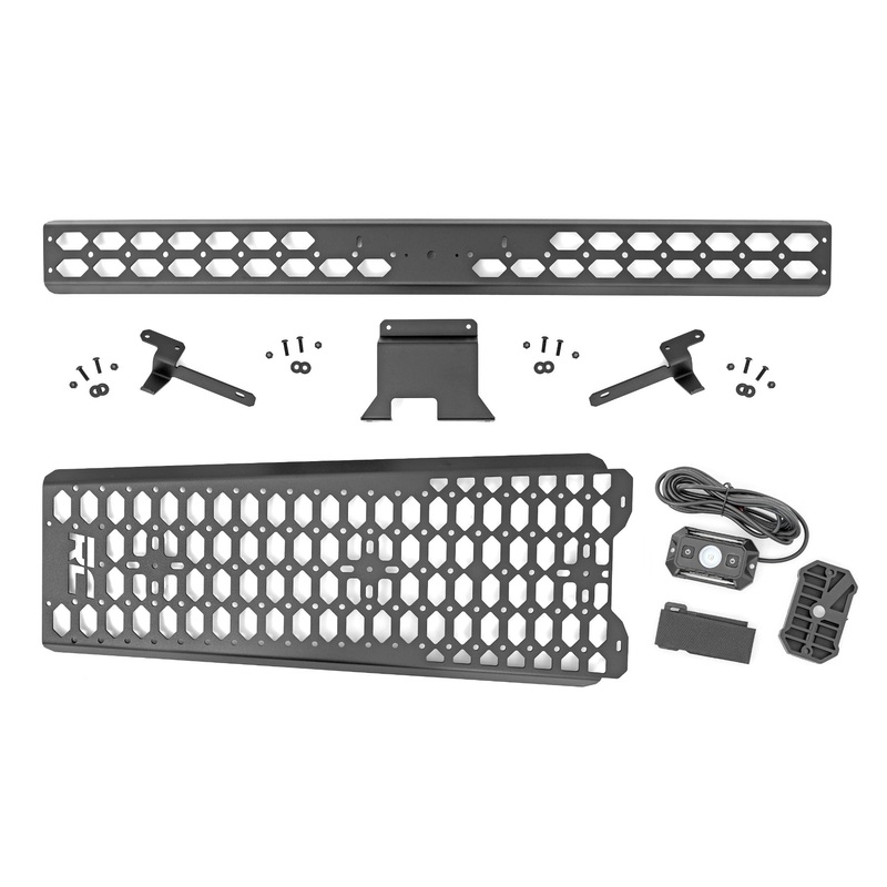 Molle Mounting Panel w/ LED Dome Light | Overhead | Ford Bronco 4WD (21-24)