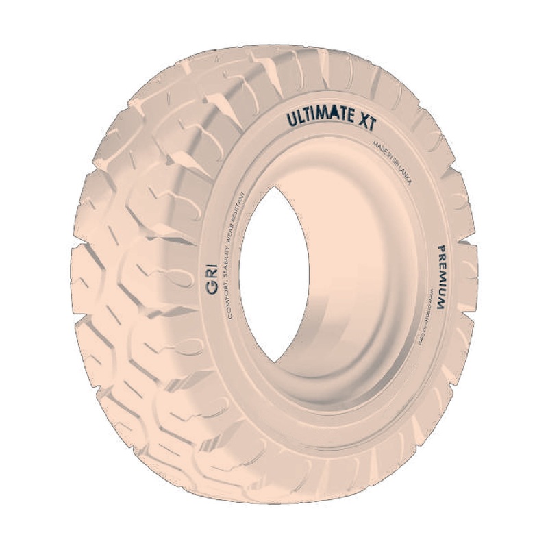 28×12.5-15 (355/45-15) GRI ULTIMATE XT Press On Band,Standard, Non-Marking, Solid, White