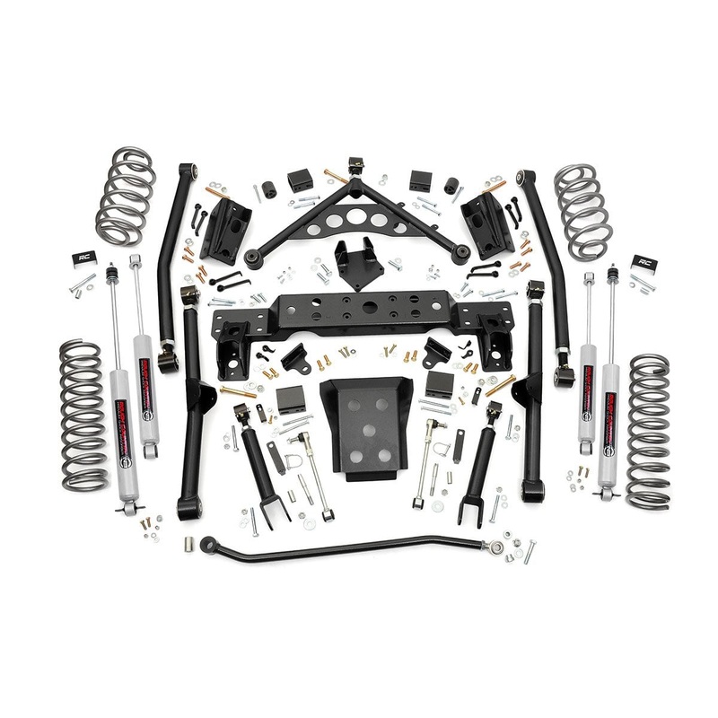 4 Inch Lift Kit | Long Arm | Jeep Grand Cherokee WJ 4WD (1999-2004)