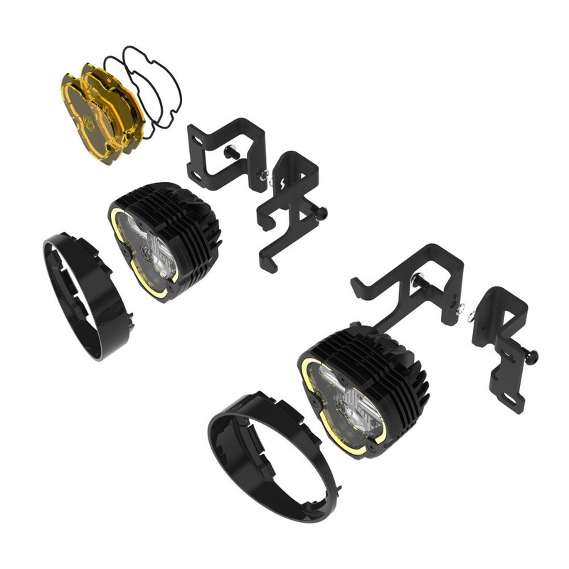 KC HiLites Flex Era 3 SAE Fog Light Kit for Tacoma (2012-2023)