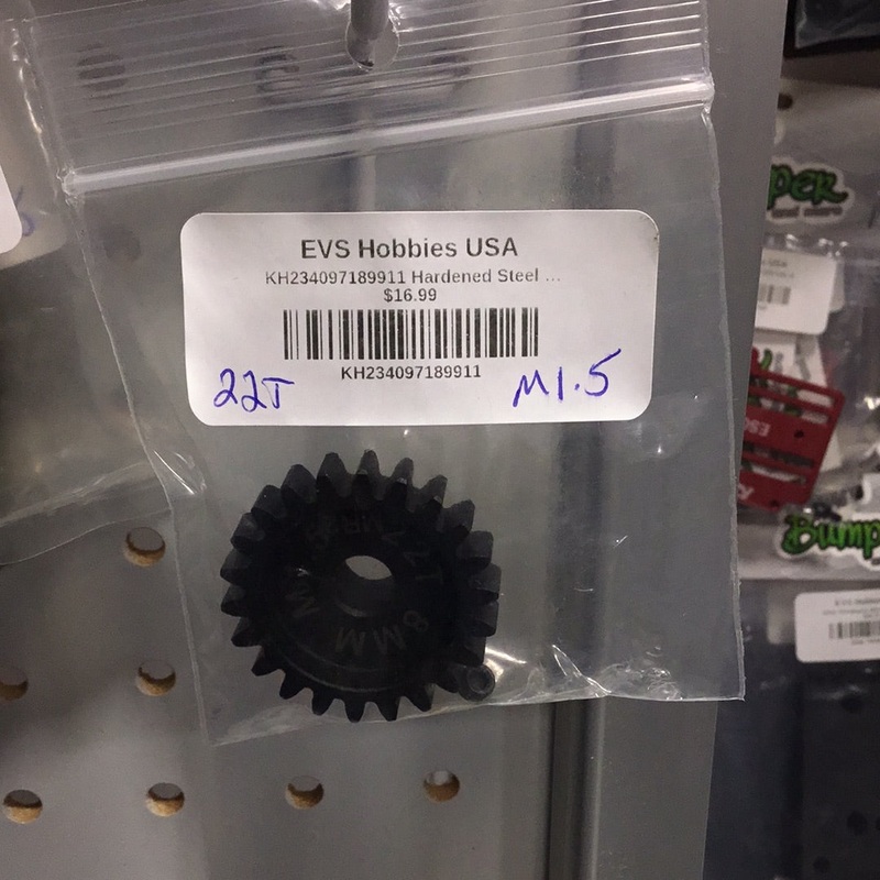 King-Hobby 22T MOD 1.5 8mm Pinion Gear Hardened Steel