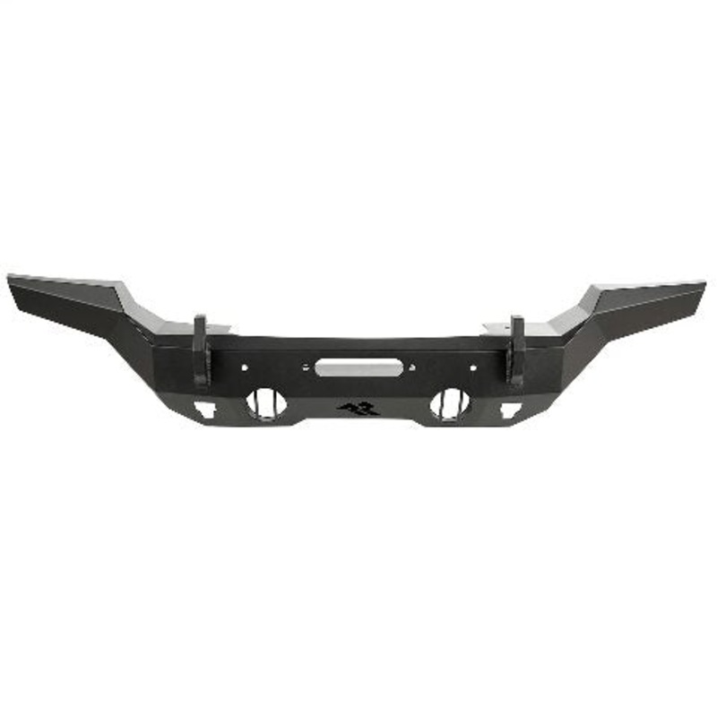 Rugged Ridge HD Bumper, Front Compatible with Jeep Wrangler/Gladiator | Full-Width, Steel, Black | 11540.31 | Compatible with Jeep Wrangler JK/JL;  Jeep Gladiator JT 2020-2025