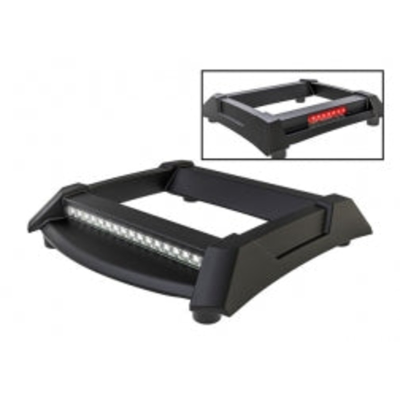 Traxxas Mini Maxx Skid plate, roof (body) (with LED lights)