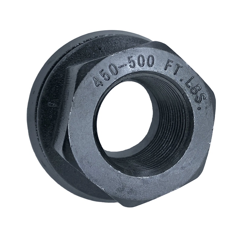 Two Piece 6mm Sleeve Flanged M22x1.5 Wheel Nuts 33mm Hex Unimount Hub Pilot