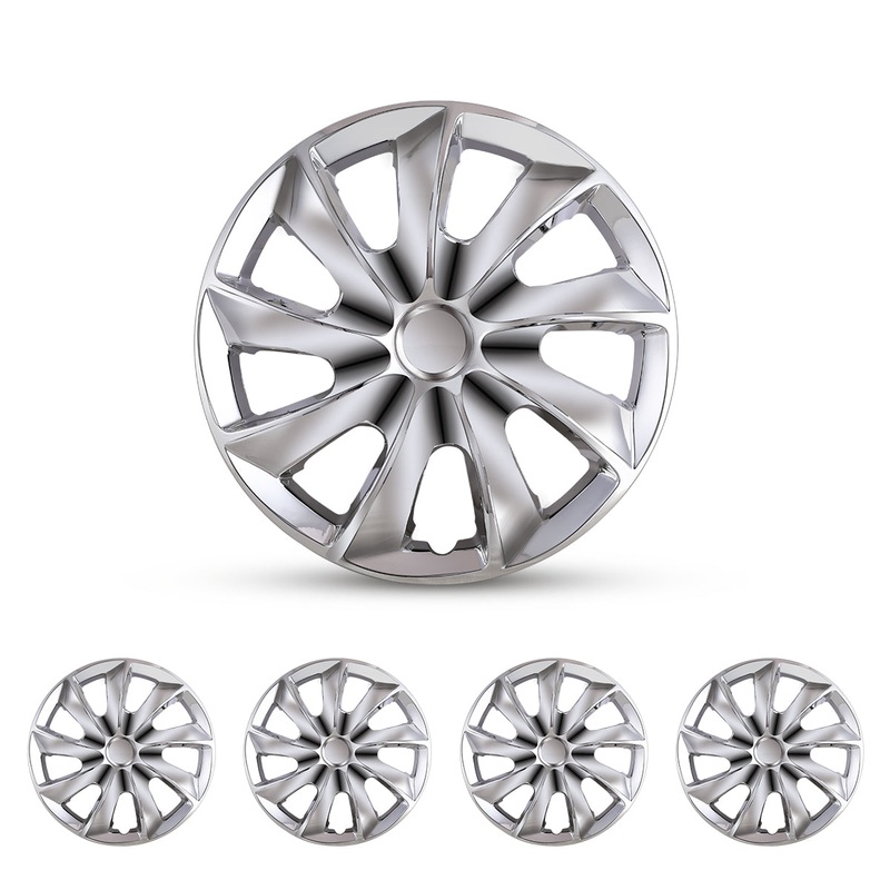 WINJET 17 inch Hubcaps Wheel Covers 5084 – Chrome
