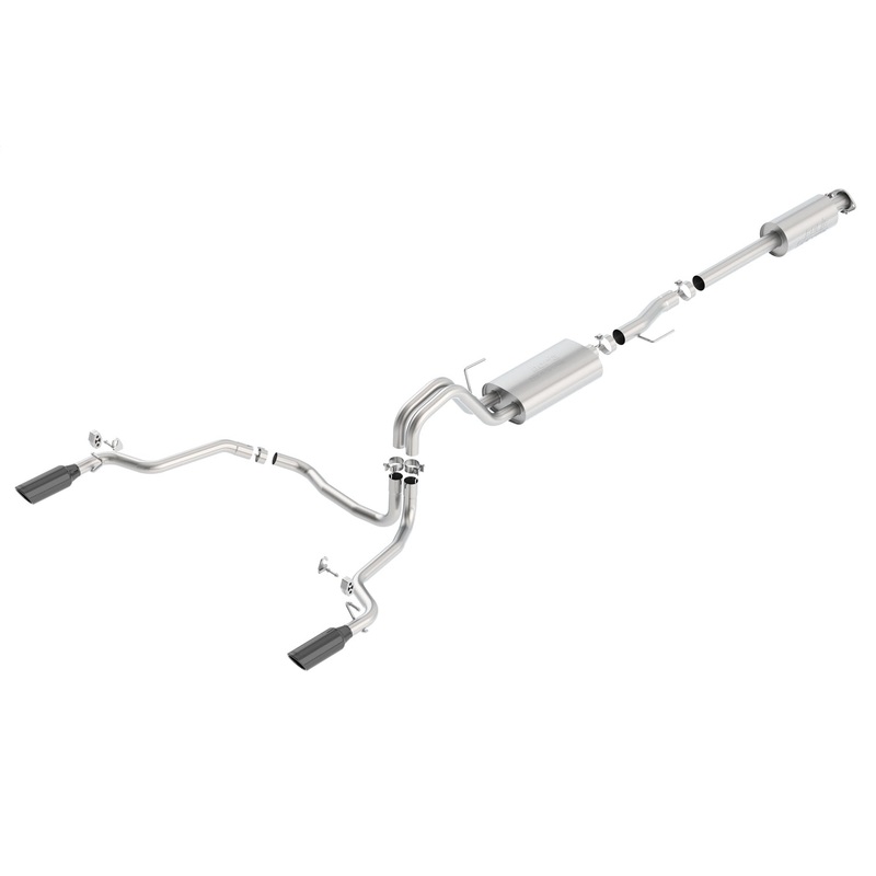 Borla 140615BC S-Type Cat-Back Exhaust System Fits 15-20 F-150