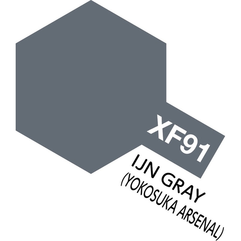 Tamiya Acrylic Mini XF-91 IJN Gray Paint, 10ml Bottle