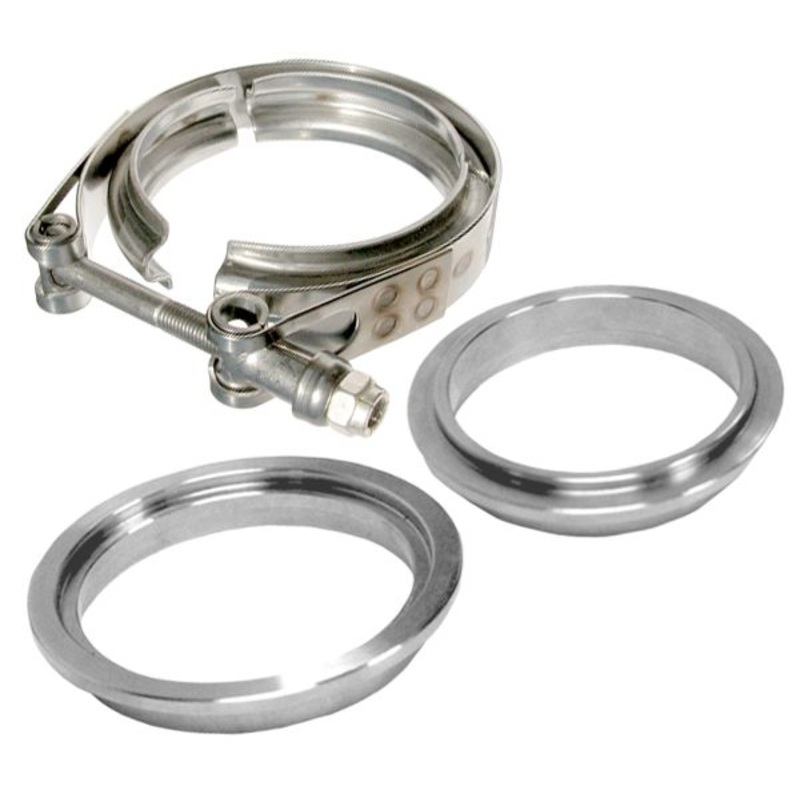 3 Inch V Band 3 Piece Set 1C 1M 1F Aluminum PPE Diesel