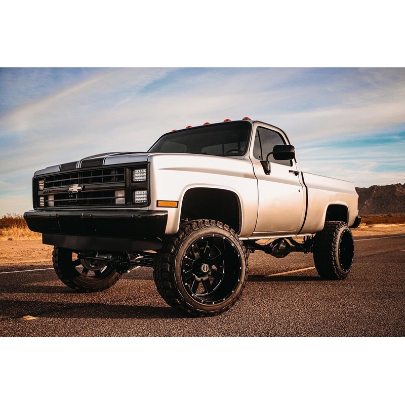 6 Inch Lift Kit | 52″ RR Springs | Chevy/GMC C10/K10 C15/K15 Truck/Half-Ton Suburban/Jimmy (77-91)