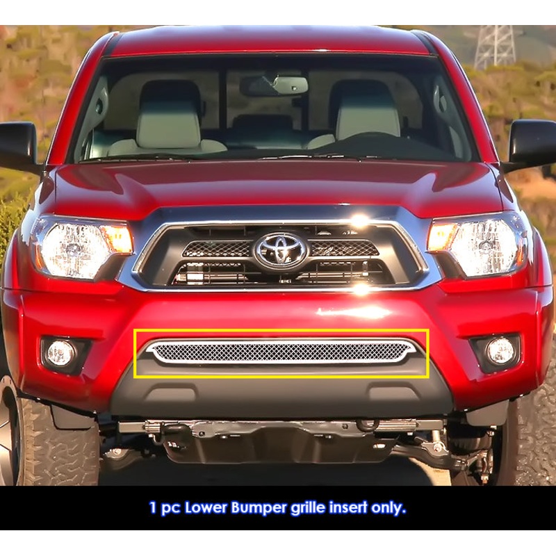 APS GR20GFI38T Lower Bumper Mesh Grille Fits 2012-2015 Toyota Tacoma