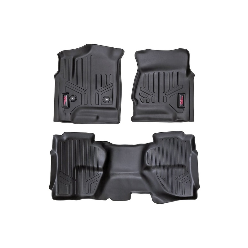 Floor Mats | FR & RR | Ext Cab | Chevy/GMC 1500/2500HD/3500HD 2WD/4WD