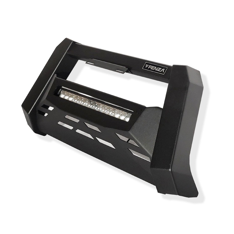 Front Bumper Guard + Skid Plate & Led Lights Compatible With Toyota Hilux 21+