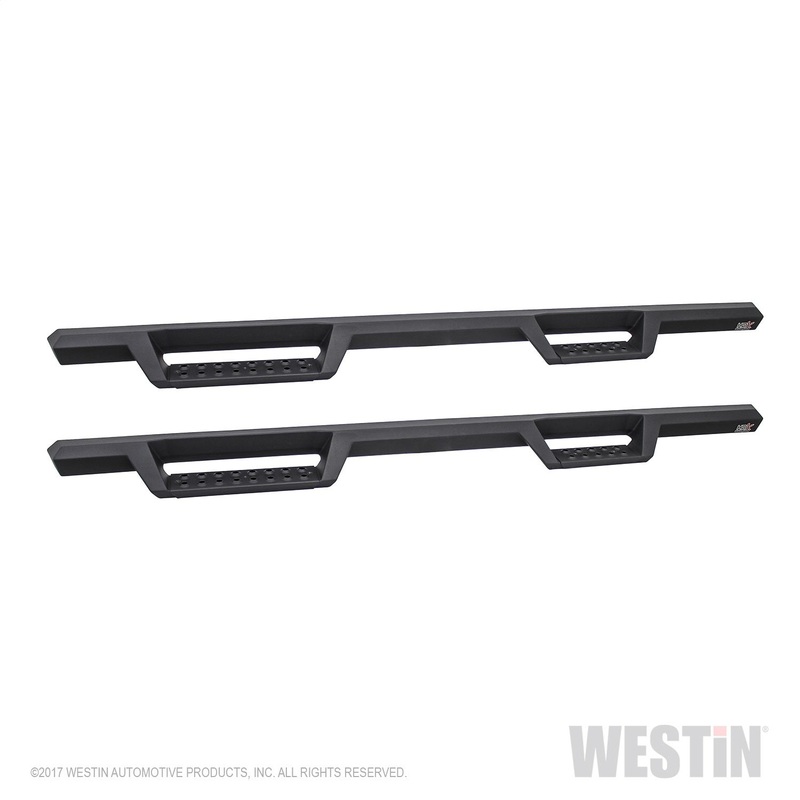 Westin 56-13935 HDX Drop Nerf Step Bars fits 2015-2023 F-150 SuperCab 2017-2022 F-250 F-350 Super Duty SuperCab Textured Black 1 Pair